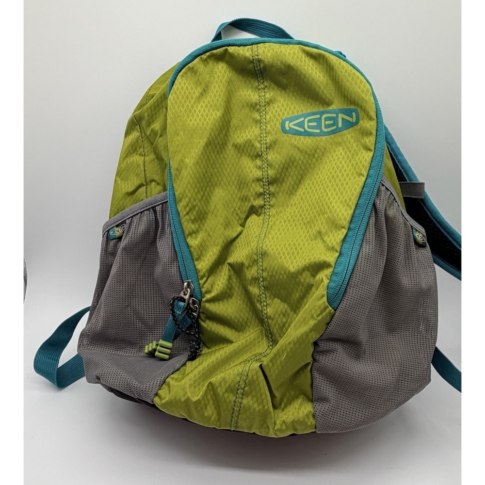 Keen Hybridlife Transport Backpack Yellow Gray Aqua Hiking Camping Padded